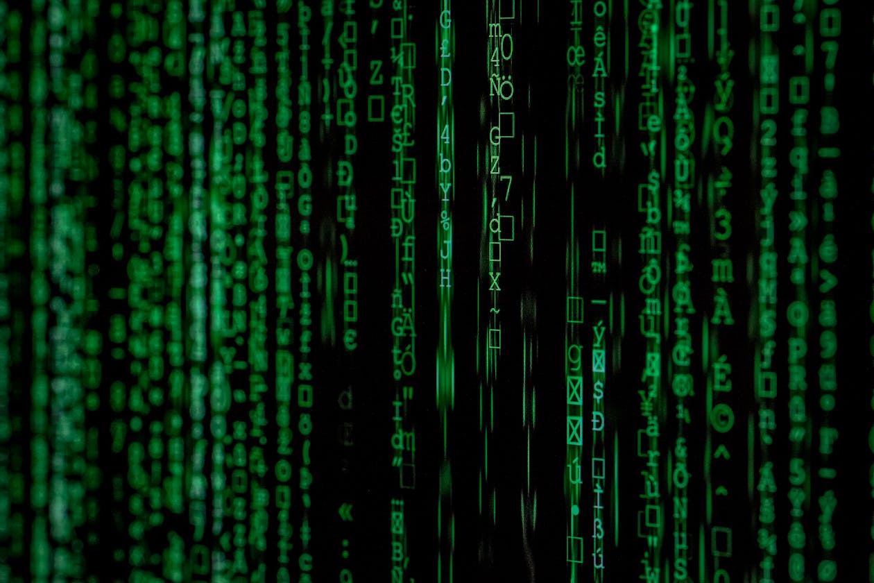 Source code on a computer monitor representing a code repository breach